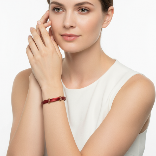 Pulsera roca rubies - Imagen 2