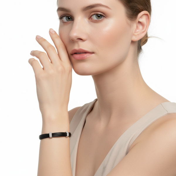 Pulsera roca brillantes - Imagen 2