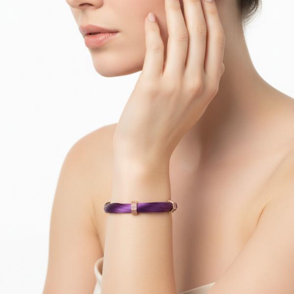 Pulsera roca zafiros - Imagen 2