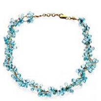 Collar raim topacios