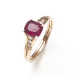 Anillo  solitario anfora