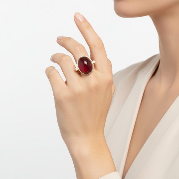 Anillo bosforo turmalina - Imagen 2
