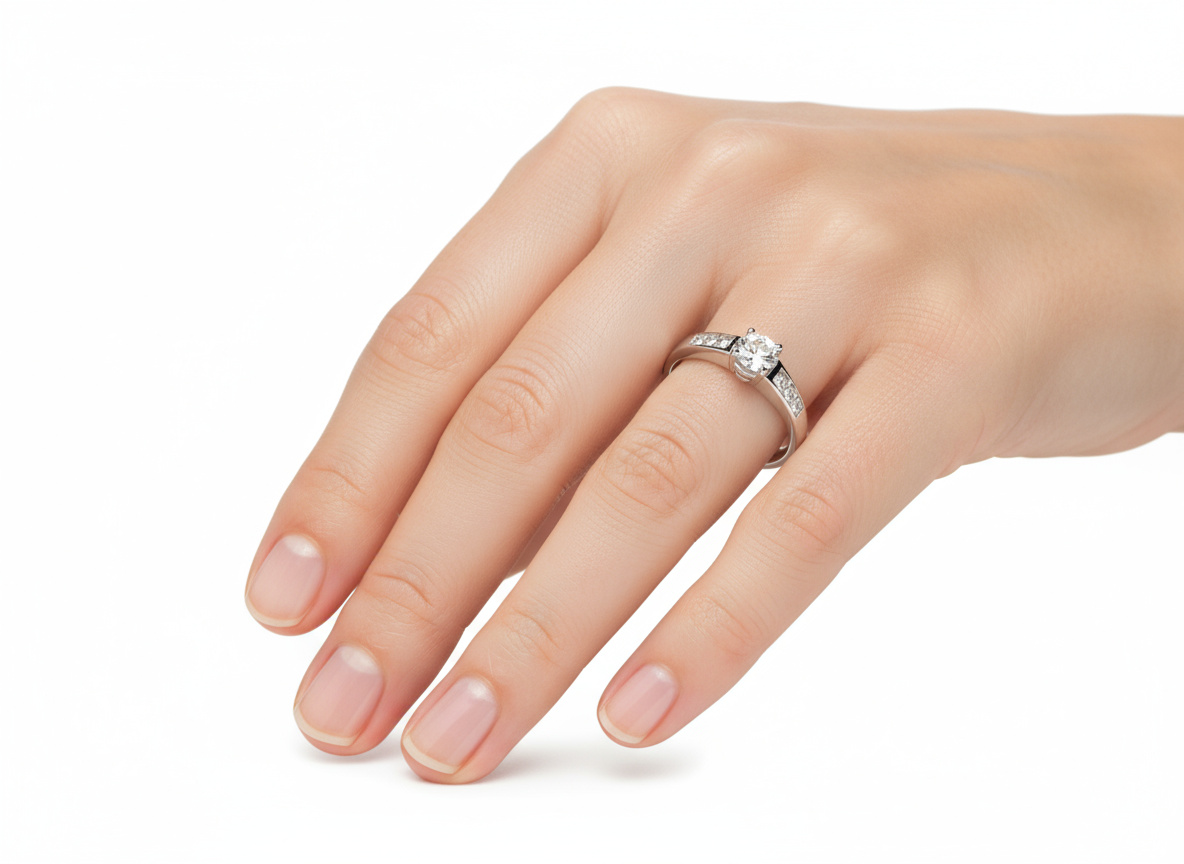 Anillo solitario compromiso aurora - Imagen 2