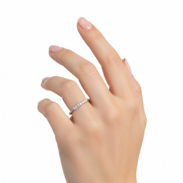Anillo bolitas brillantes - Imagen 2