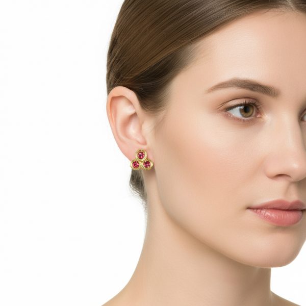 Pendientes sunny rubi - Imagen 2