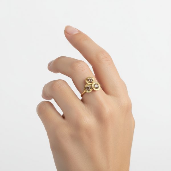 Anillo sunny diamante brown - Imagen 2