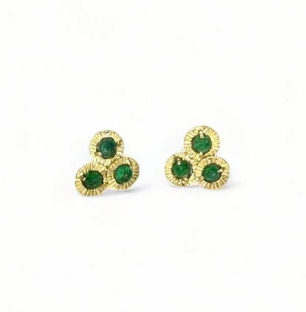 Pendientes Sunny Esmeraldas. J.Roca